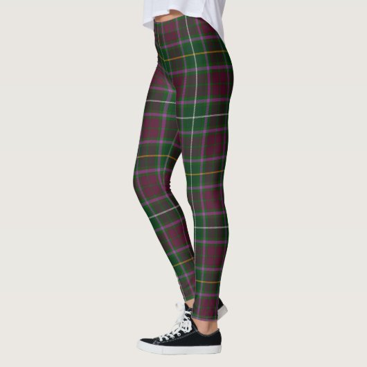 Legging pour femmes Clan Carruthers Tartan Scotste (Gauche)