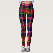 Legging pour femmes Clan MacPherson Tartan Scotste (Devant)