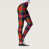 Legging pour femmes Clan MacPherson Tartan Scotste (Droite)