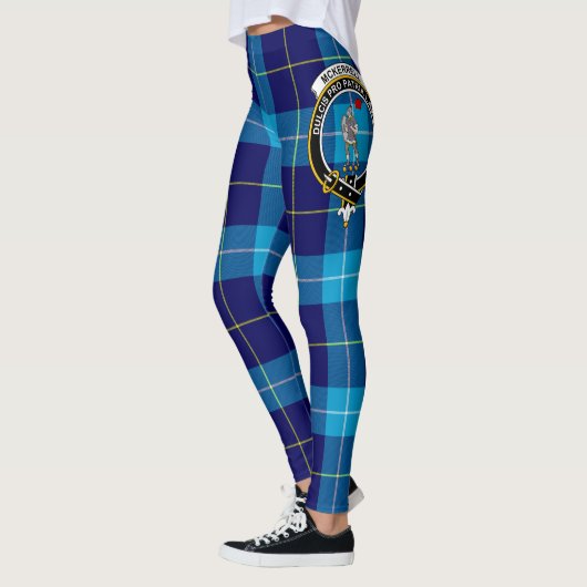 Legging pour femmes Clan McKerrell Crest Tartan Sc (Gauche)