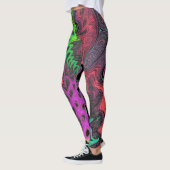 Legging Psicodélico - Diseño Vibrante y Creativo (Gauche)