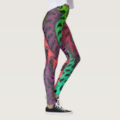 Legging Psicodélico - Diseño Vibrante y Creativo (Droite)