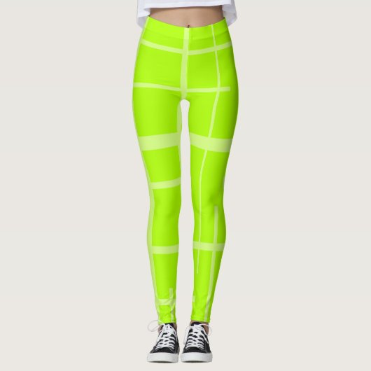Legging rayé bleu (Devant)