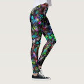 Legging Résumé de Nuages de Couleur (Droite)