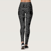 Legging Roses Noires (Dos)