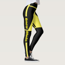 Legging sneeuwblad
