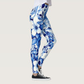 legging symphonie rose bleue (Droite)