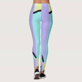 Legging Tile Cassé Couleurs Brumeuses (Dos)