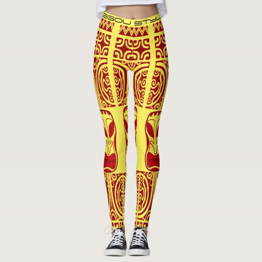 Legging Tribal Tatoo (Devant)