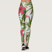 Legging Tropical Vibrante design (Dos)