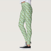Legging vert Gnome de la Saint-Patrick (Gauche)