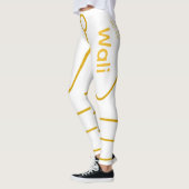 Legging Wali en lettres dorées (Gauche)