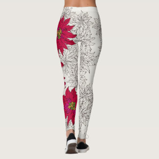 LEGGINGS ポ ン い ア 赤 と 。 靴  