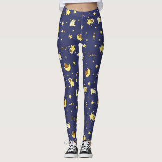 LEGGINGS モルモットスターのレギンス