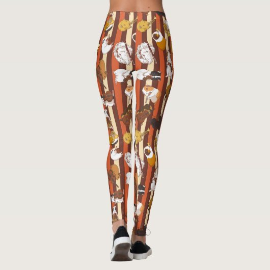 LEGGINGS モルモットハーモニーのレギンス (Dos)