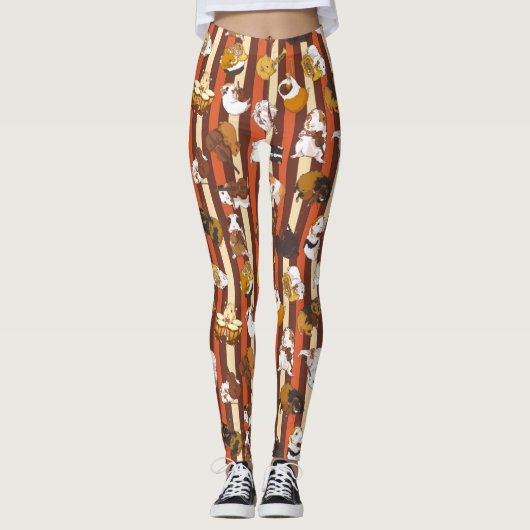LEGGINGS モルモットハーモニーのレギンス (Devant)