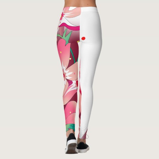 LEGGINGS 　花のレギンス (Dos)