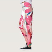 LEGGINGS 　花のレギンス (Gauche)
