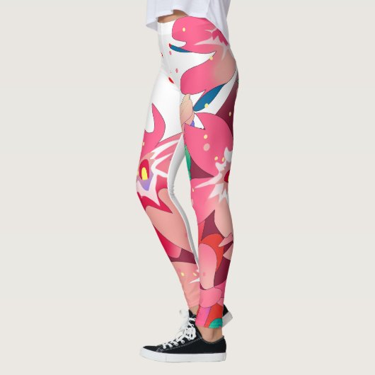 LEGGINGS 　花のレギンス (Gauche)
