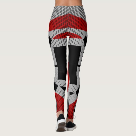 Leggings 00 guêtres de code de fraude de LVL (Dos)