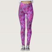 Leggings 100 $ de bons roses (Devant)