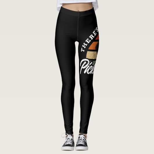 Leggings 114.Il N'Y A Pas De Désolation Dans Pickleball (Devant)