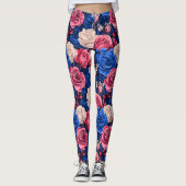 Leggings #11 Motif floral (Devant)