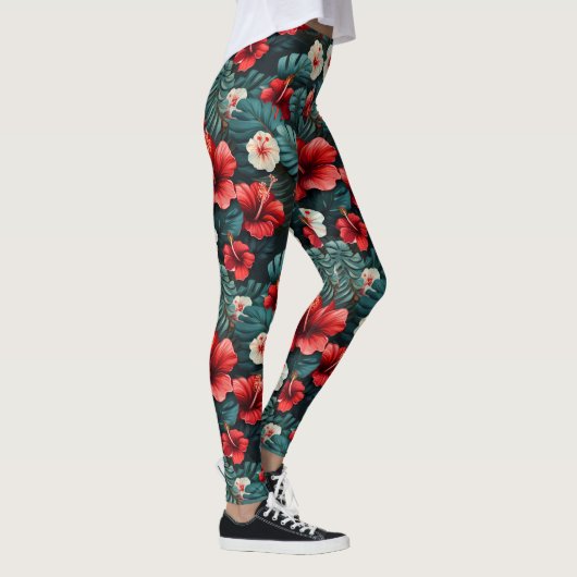 Leggings #12 Motif floral (Droite)