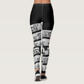 Leggings 12 Photos - Créer un collage photo personnalisé (Dos)