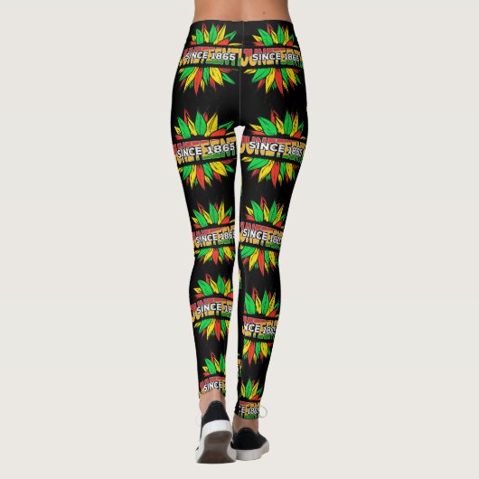 Leggings 1865 Emancipation Afrique (Dos)