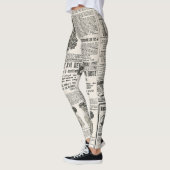 Leggings 1919 Paris Mode : Page de journaux anciens (Gauche)