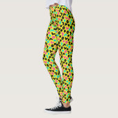 Leggings 1980/90 Retro Neon Motif (Gauche)