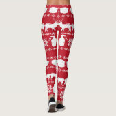 Leggings 19 choux de Noël affreux (Dos)