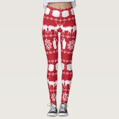 Leggings 19 choux de Noël affreux (Devant)