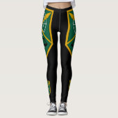 Leggings 200e Commandement de la Police Militaire USA Black (Devant)