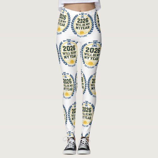 Leggings 2026 sera mon année (Devant)