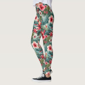 Leggings #22 Motif floral (Gauche)