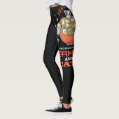 Leggings 23.Juste Une Fille Qui Aime Vraiment Ramen Et Chat (Gauche)