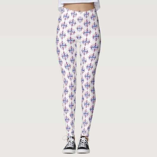 Leggings 250e anniversaire de l'Amérique (Devant)