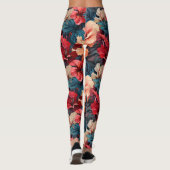 Leggings #26 Motif floral (Dos)