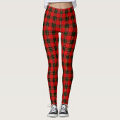 Leggings 2 couches - carreaux (Devant)
