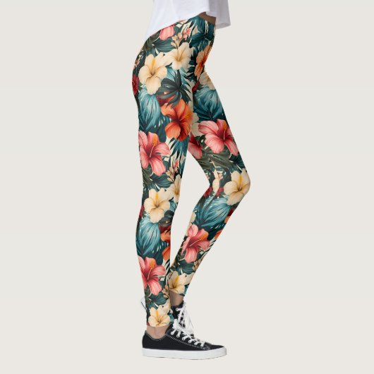 Leggings #2 Motif floral (Droite)
