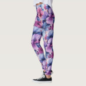 Leggings #34 Motif floral (Gauche)