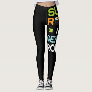Leggings 36.Rolls de sushi non Rôles de genre