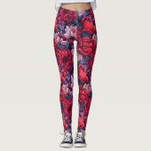 Leggings #39 Motif floral (Devant)