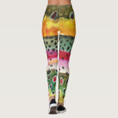 Leggings 3 Pêche à la truite femmes (Dos)