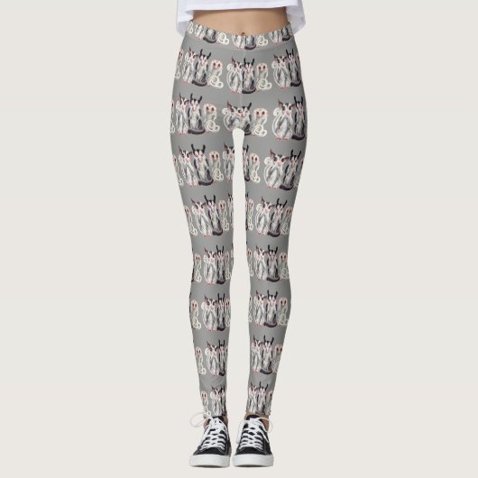 Leggings 3 planeurs sages de sucre (Devant)