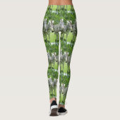 Leggings 3 Zèbres Mignons (Dos)