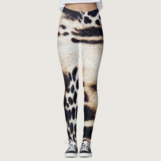 Leggings 3d motif animal étonnant dans la conception de la  (Devant)