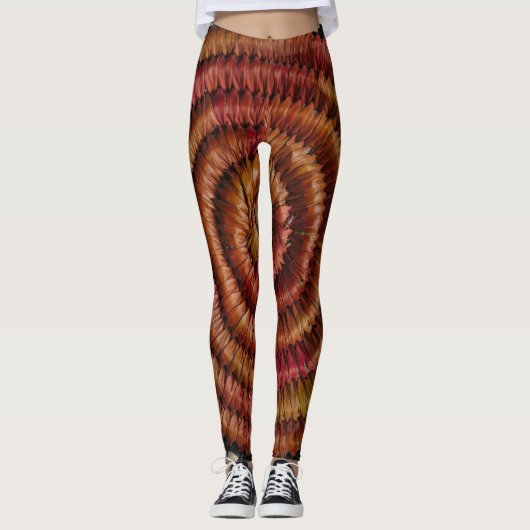 Leggings 3d Motif sportif étonnant en conception ronde Extr (Devant)